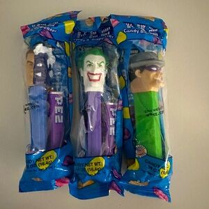 PEZ - Joker, Two-face, Riddler 2008 - Unopened